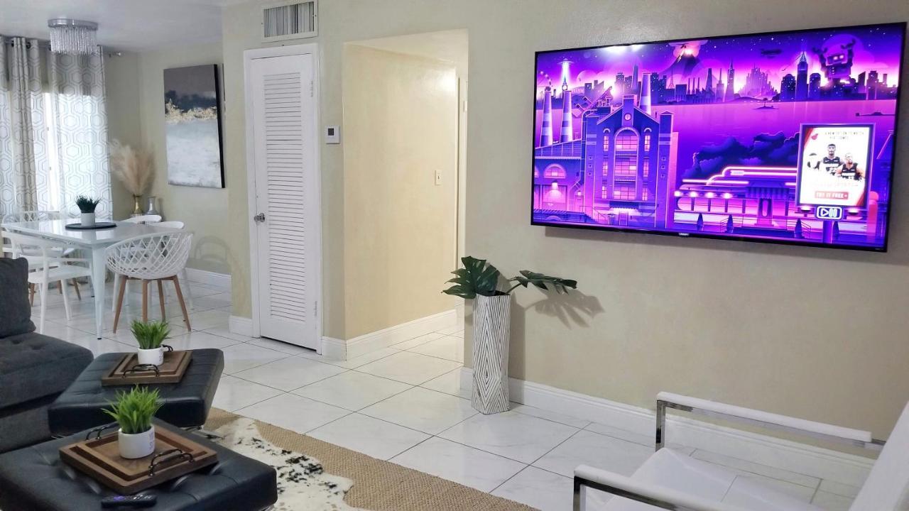 Glam 2 Bedroom Apartment Close To Nsu In Cooper City Exteriör bild